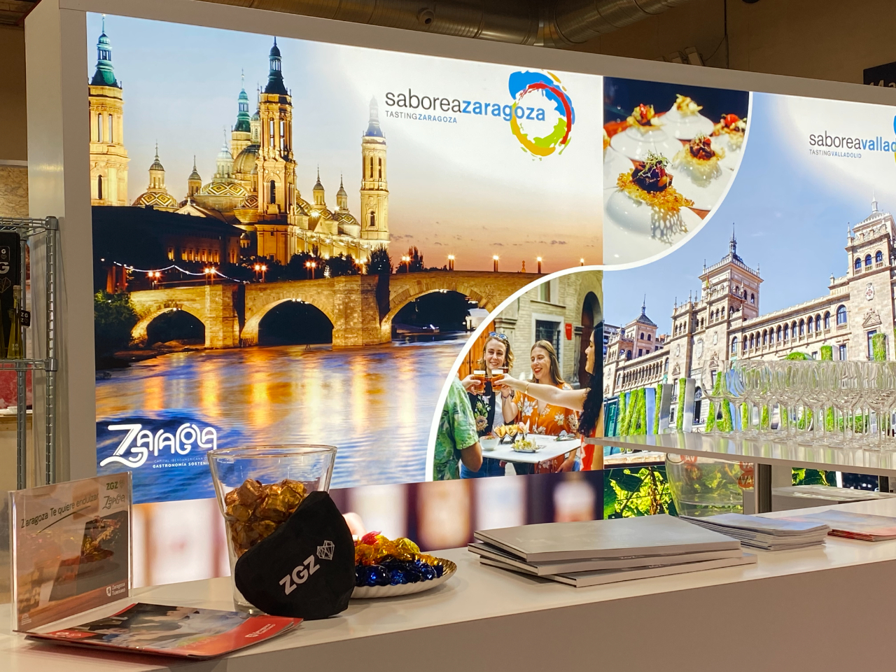 El Ayuntamiento de Zaragoza exhibe el potencial gastronómico y turístico de la ciudad en FITUR y en Madrid Fusión. Noticia. Ayuntamiento de Zaragoza