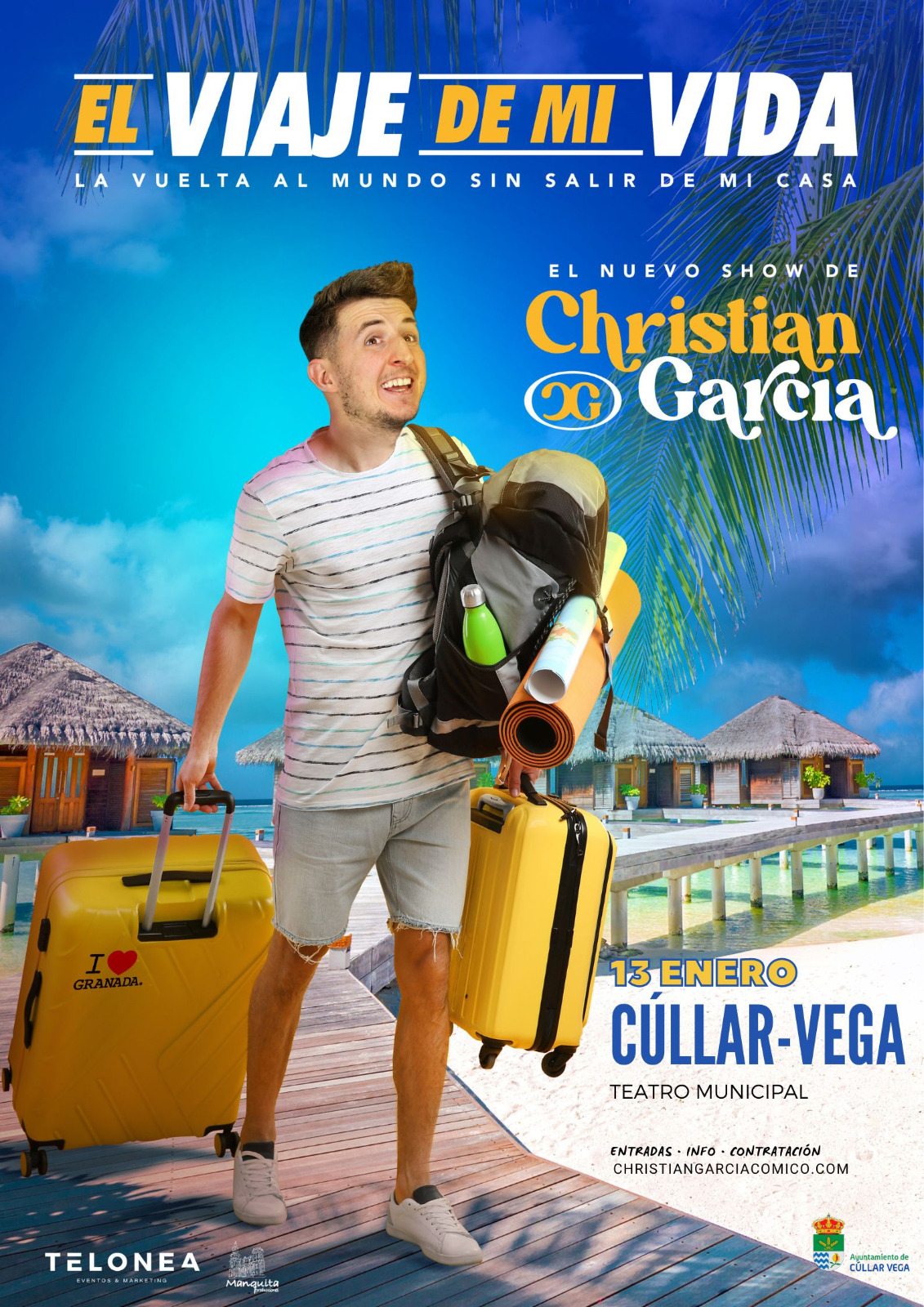 «El Viaje de Mi vida» el nuevo Show de Christian García