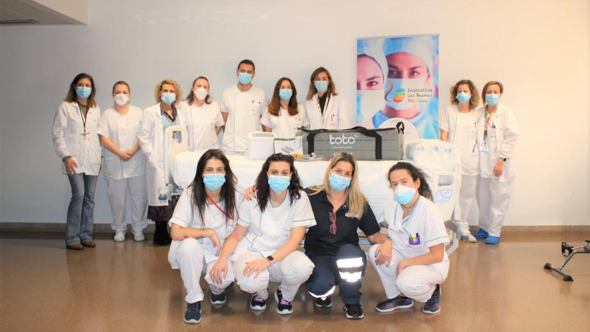 Enfermeras del Hospital Fundación Alcorcón, premiadas por el Colegio de Enfermería de Madrid