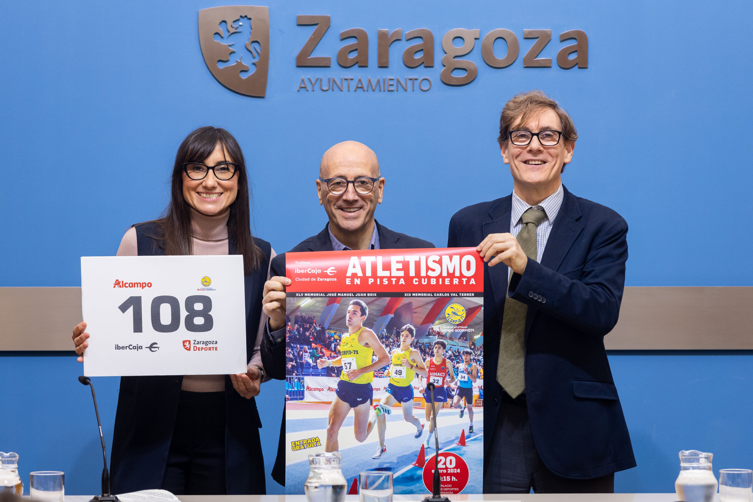 Grandes figuras del panorama nacional e internacional participarán en la nueva edición del Trofeo Ibercaja 'Ciudad de Zaragoza' de Atletismo en Pista Cubierta. Noticia. Ayuntamiento de Zaragoza