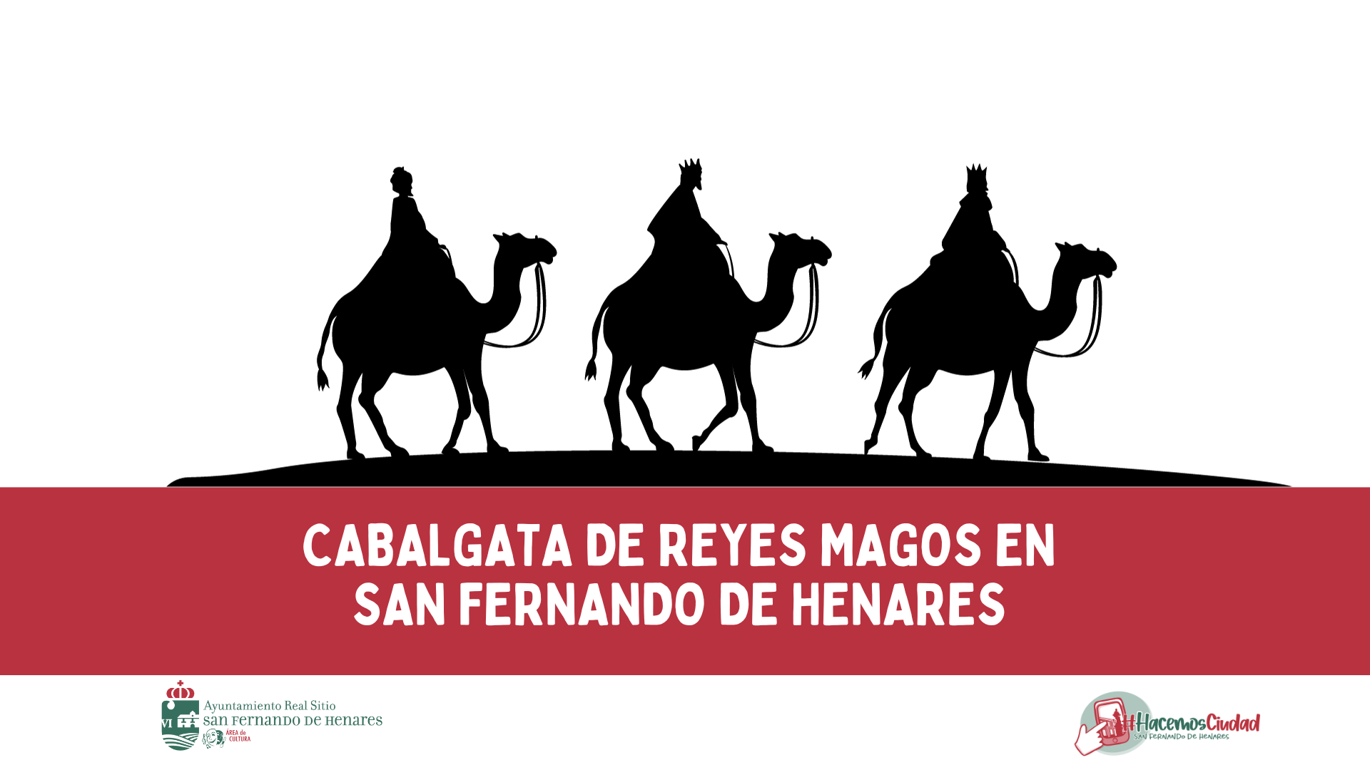 Llega la Cabalgata de los Reyes Magos a San Fernando de Henares