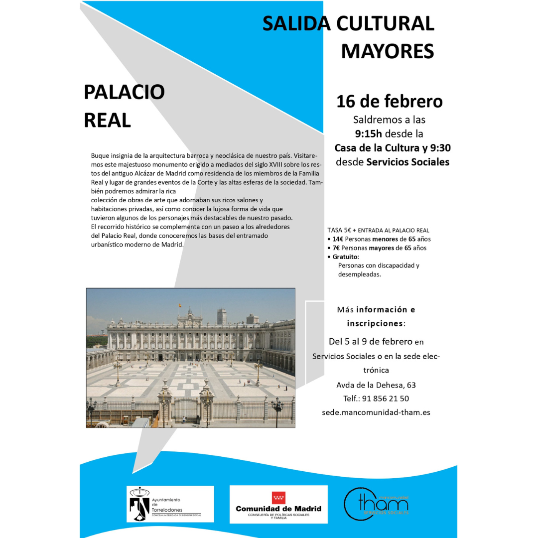 Los mayores visitan el Palacio Real