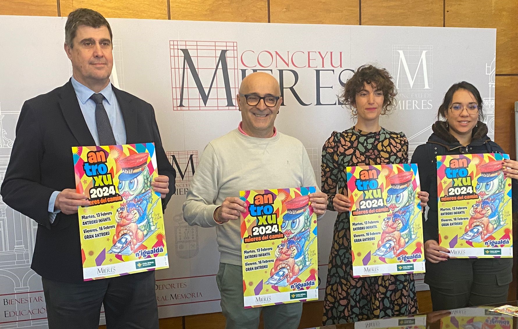 Mieres incrementa los premios del Antroxu y se prepara para celebrar la tradicional cita festiva los días 13 y 16 de febrero