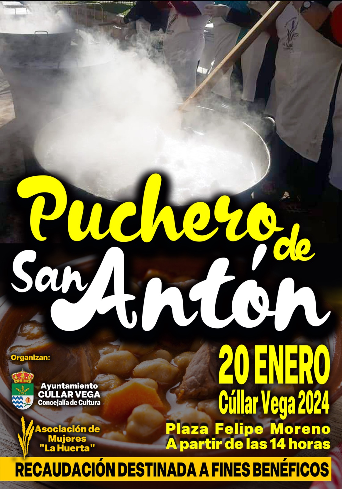 Puchero de San Antón este sábado 20 de enero