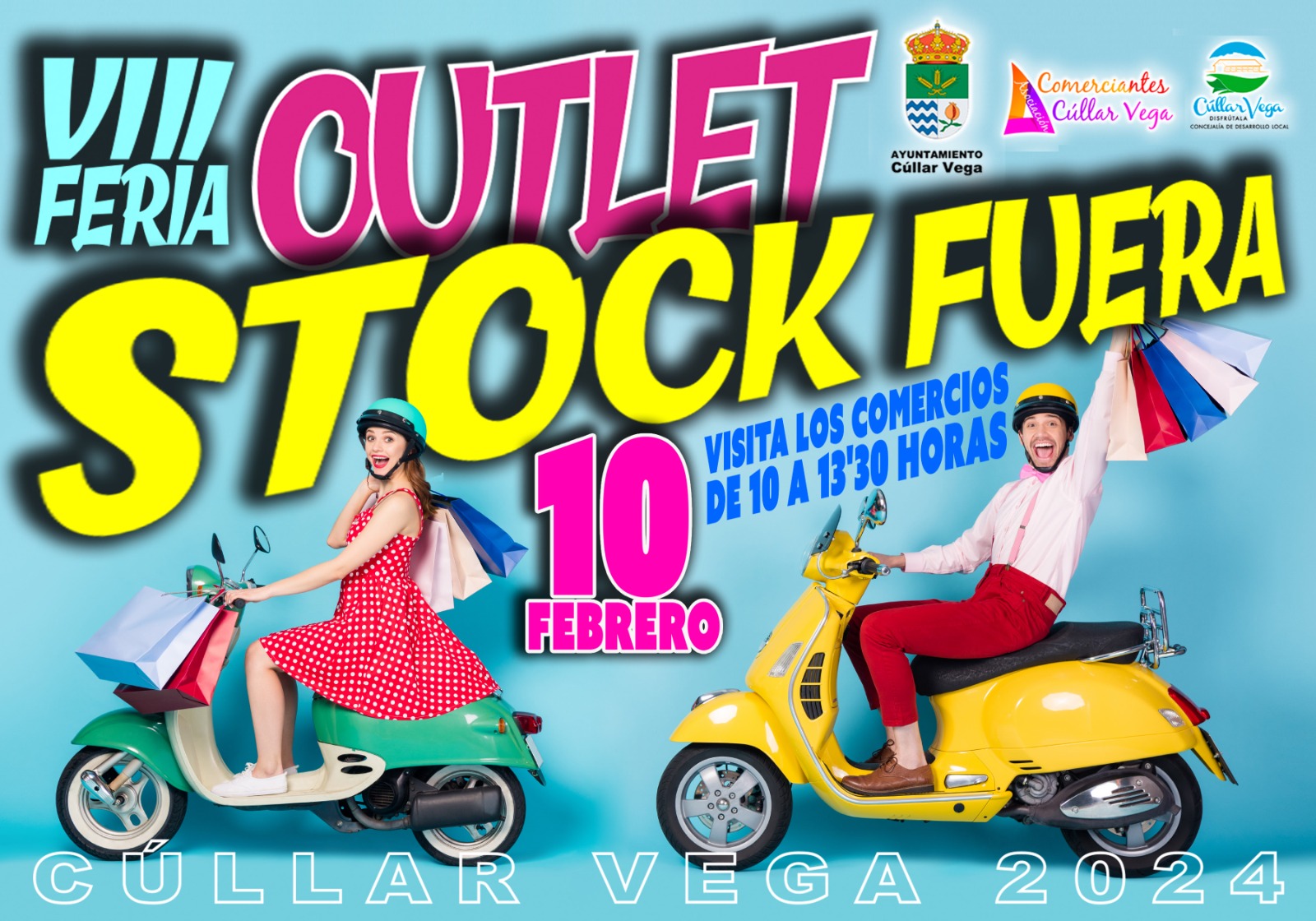 VIII Feria Outlet en Cúllar Vega el 10 de febrero