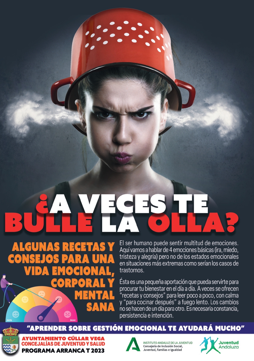 ¿A veces te bulle la olla? algunas recetas y consejos para una vida emocional, corporal y mental sana