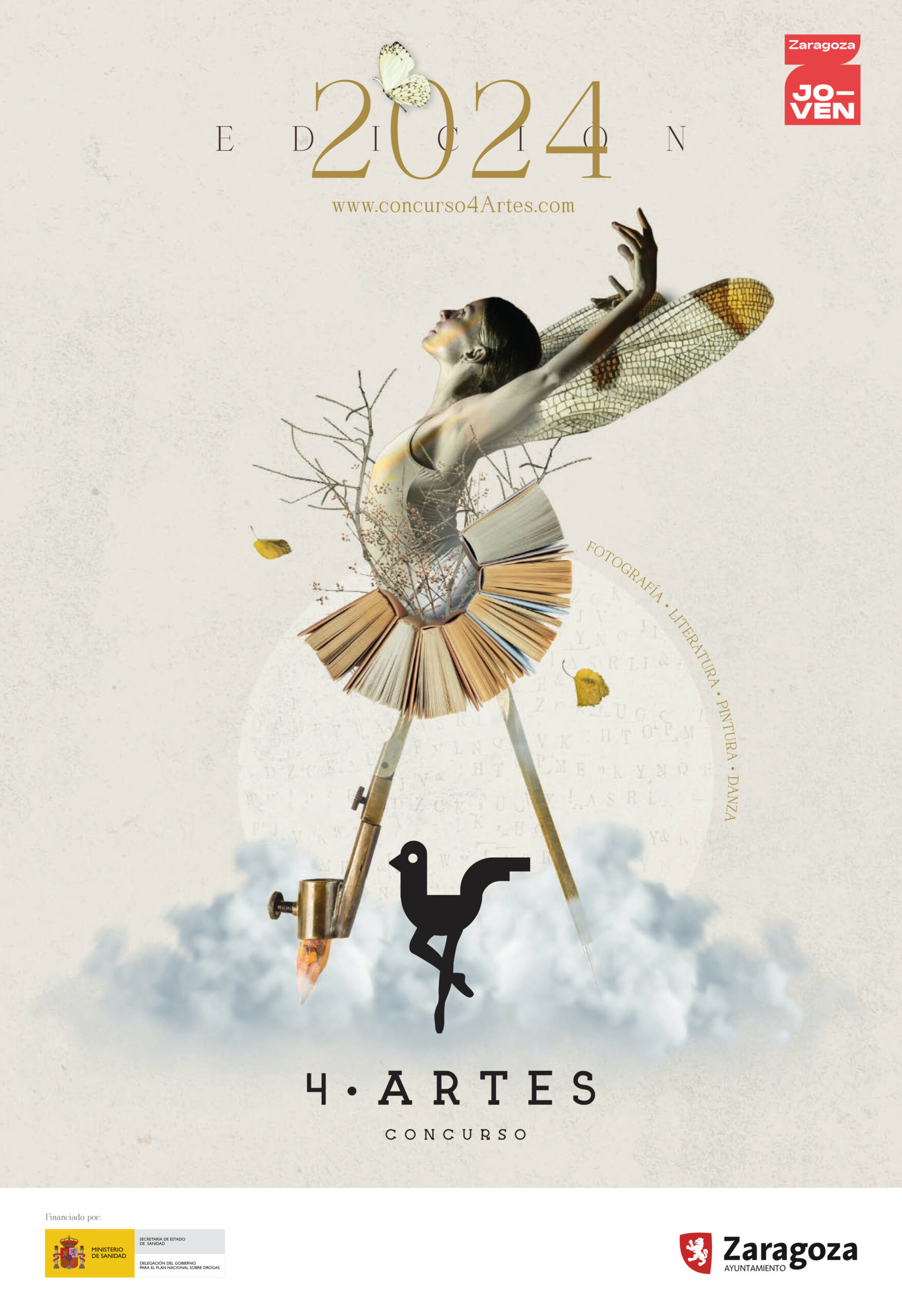 Abierto el plazo para presentar obras al Concurso 4Artes. Noticia. Ayuntamiento de Zaragoza
