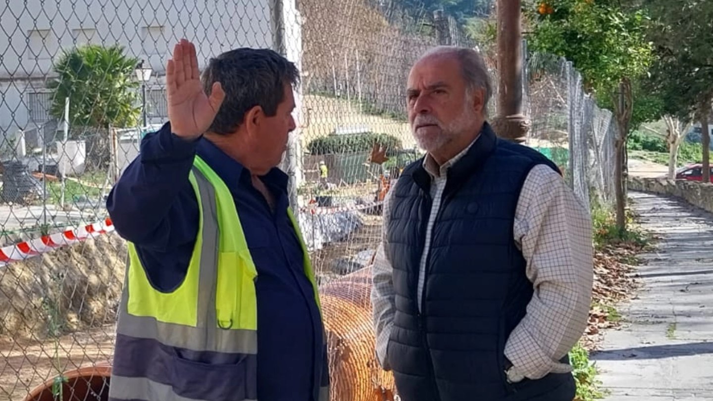 Continúan los trabajos de mejora en la avenida de La Verbena