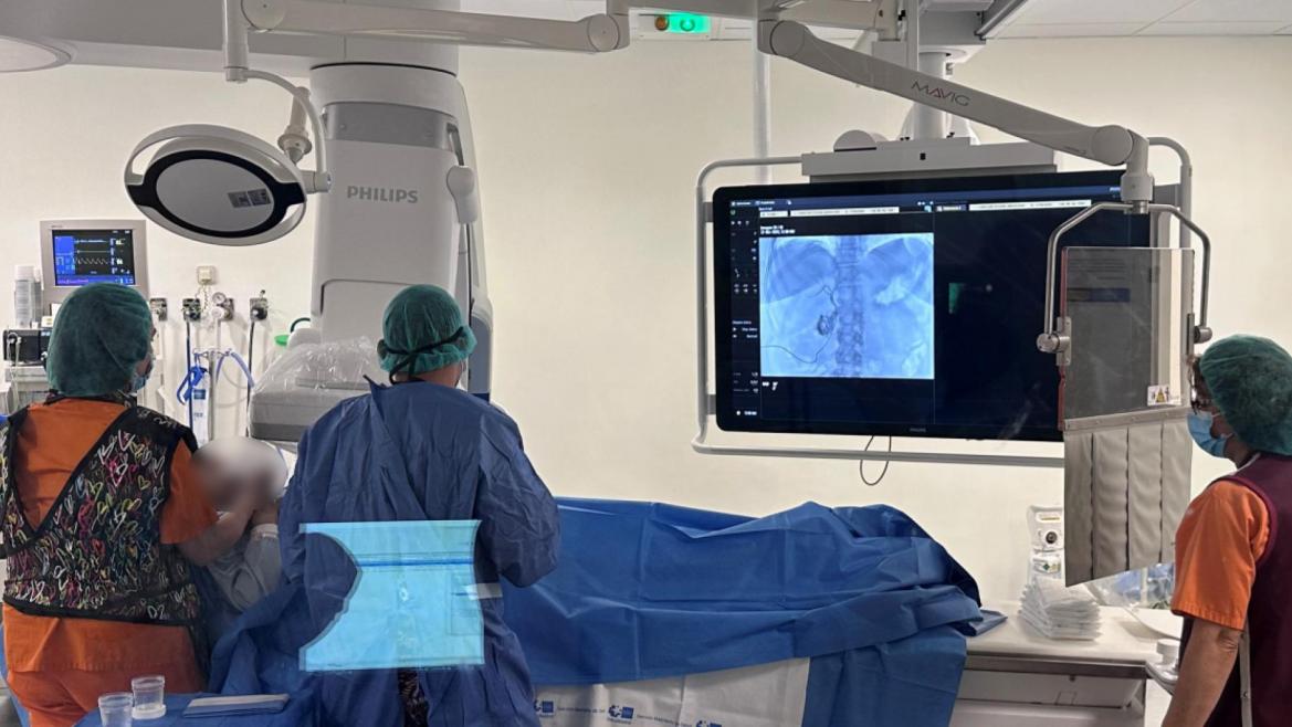 El Servicio de Radiología del Hospital de Móstoles, dotado de equipamiento de alta tecnología para mejorar el diagnóstico