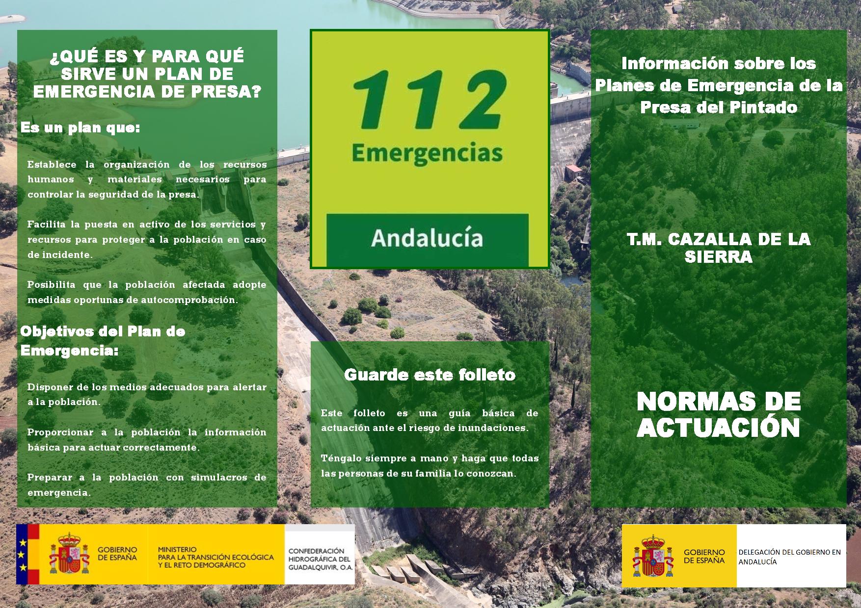 Jornada de divulgación del Plan de Emergencia ⚠️de la presa del Pintado. – Cazalla de la Sierra