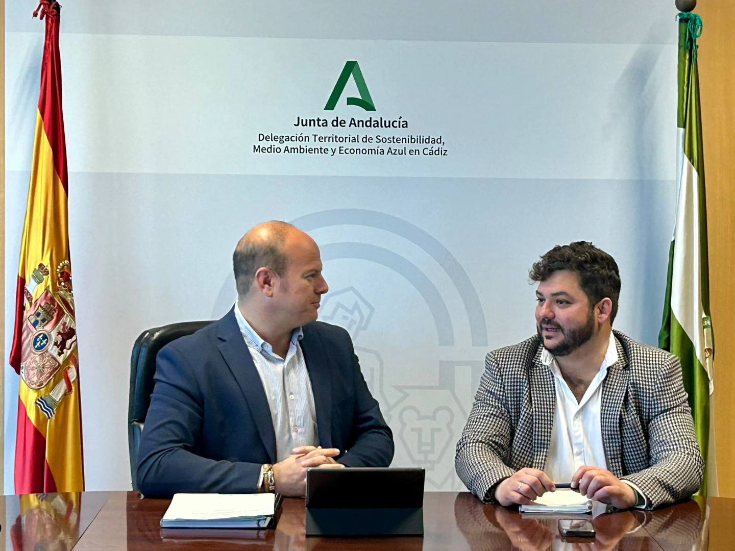 Junta y Ayuntamiento de Arcos se reúnen para seguir avanzando en materia de Economía Circular
