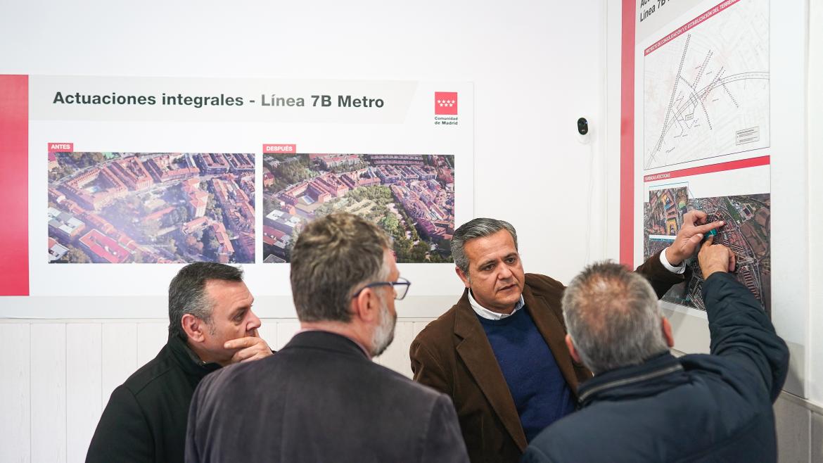 La Comunidad de Madrid comenzará este lunes a prestar ayuda psicológica a los vecinos afectados por la línea 7B de Metro