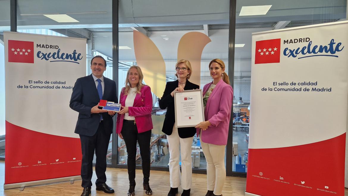 La Comunidad de Madrid reconoce el compromiso social y la gestión enfocada a la innovación de la Fundación Juan XXIII
