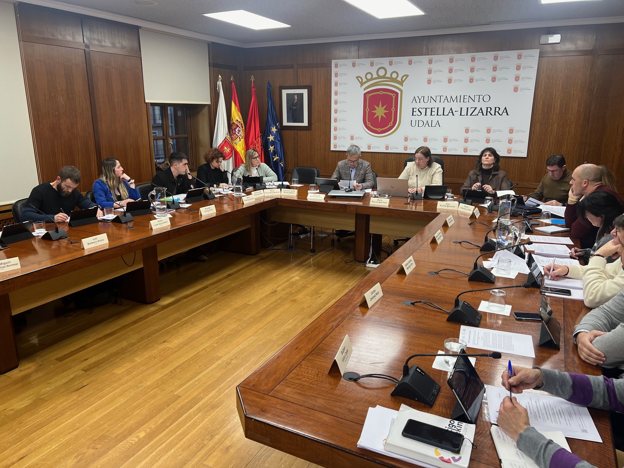 Resumen del pleno de hoy, día 8 de febrero – Ayuntamiento Estella-Lizarra Udala