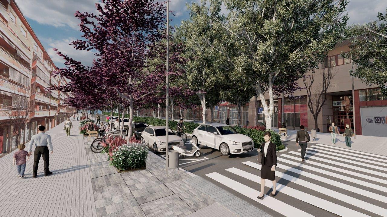 Reurbanización de las calles Ignasi Iglesias, Sevilla y Granada