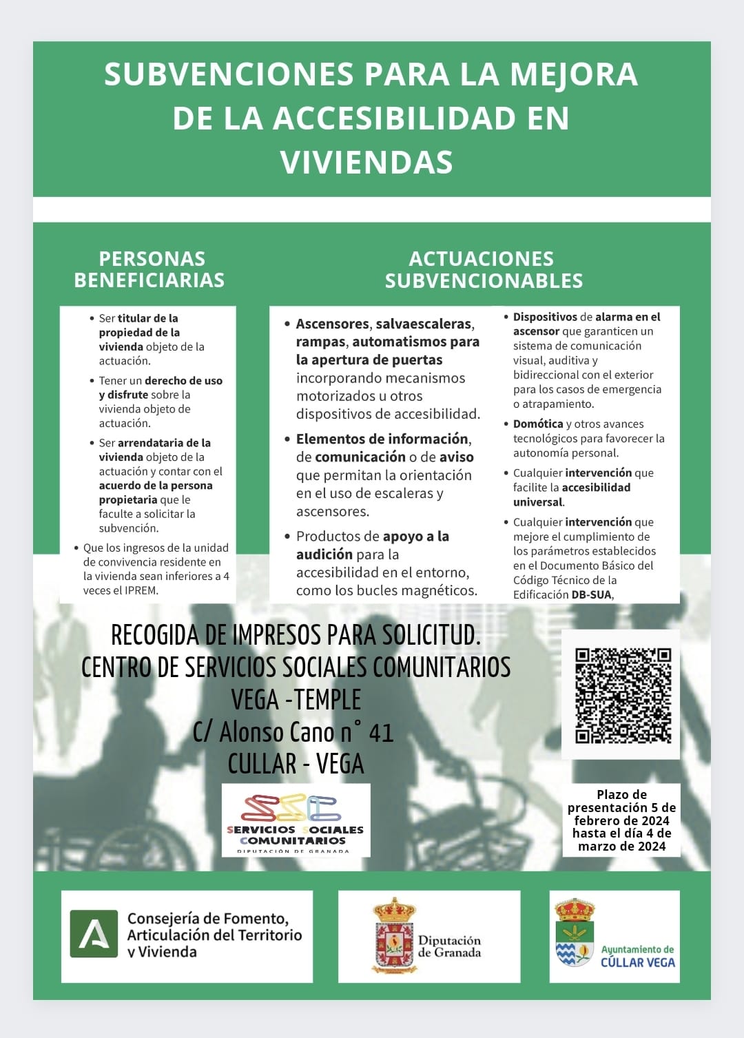 Subvenciones para la mejora de la accesibilidad en viviendas