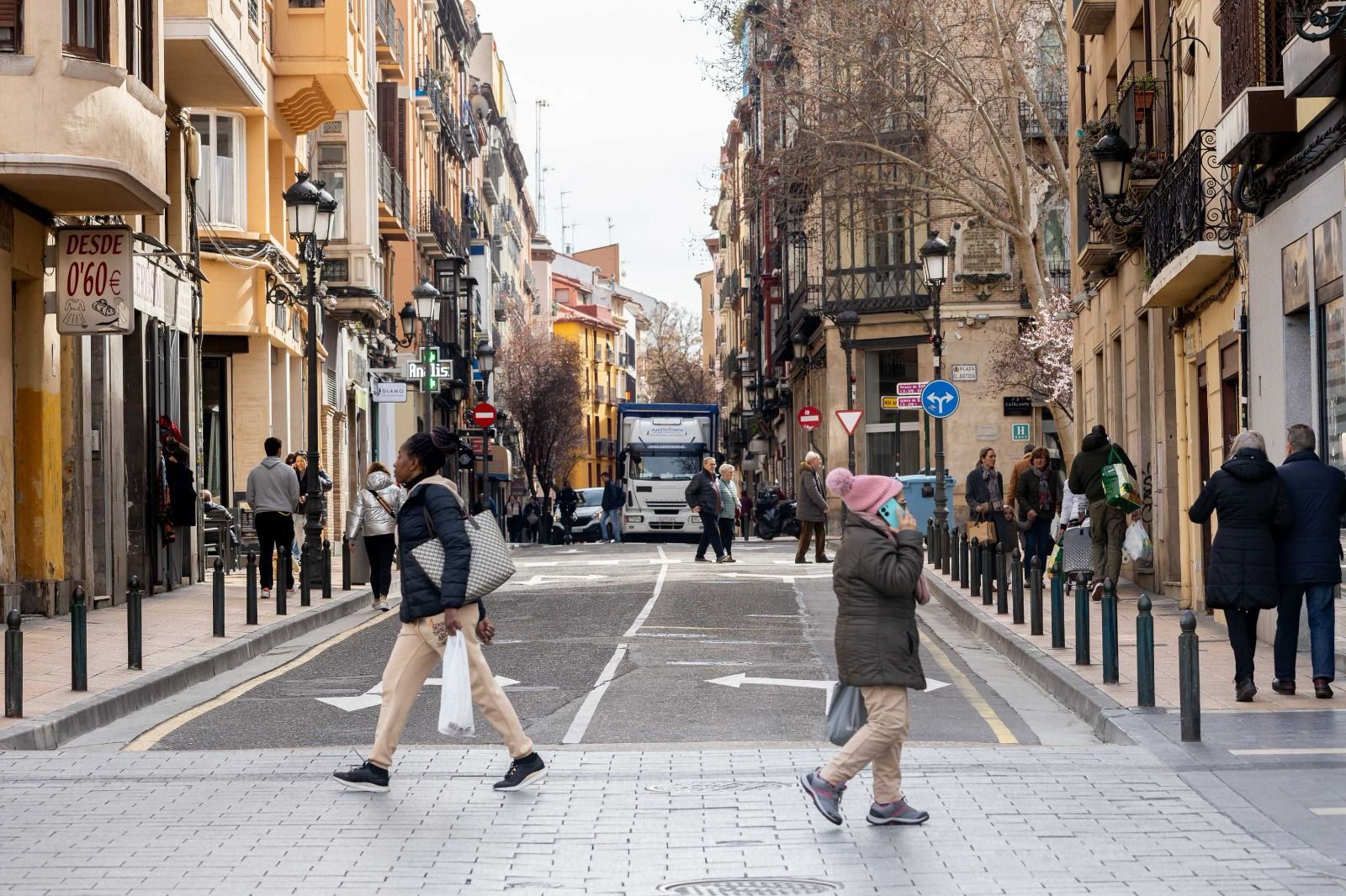 El Gobierno de Zaragoza adjudicará las obras de la calle Manifestación para iniciar su remodelación después de Semana Santa. Noticia. Ayuntamiento de Zaragoza