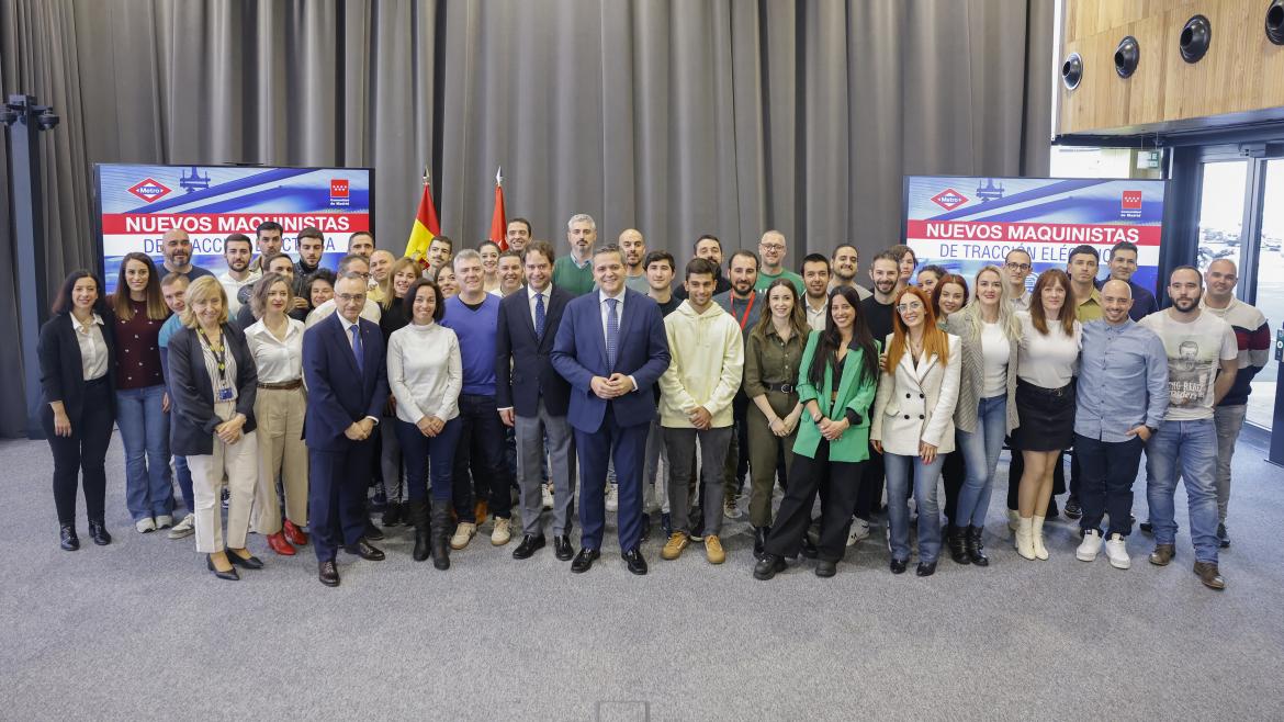 La Comunidad de Madrid incorporará 315 maquinistas y 105 jefes de sector a la plantilla de Metro