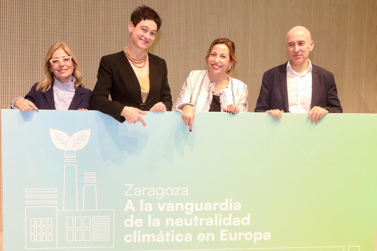 La alcaldesa Natalia Chueca invita al tejido empresarial a sumarse a la Misión de Ciudades Climáticamente Neutras, con el apoyo de la Fundación CIRCE. Noticia. Ayuntamiento de Zaragoza