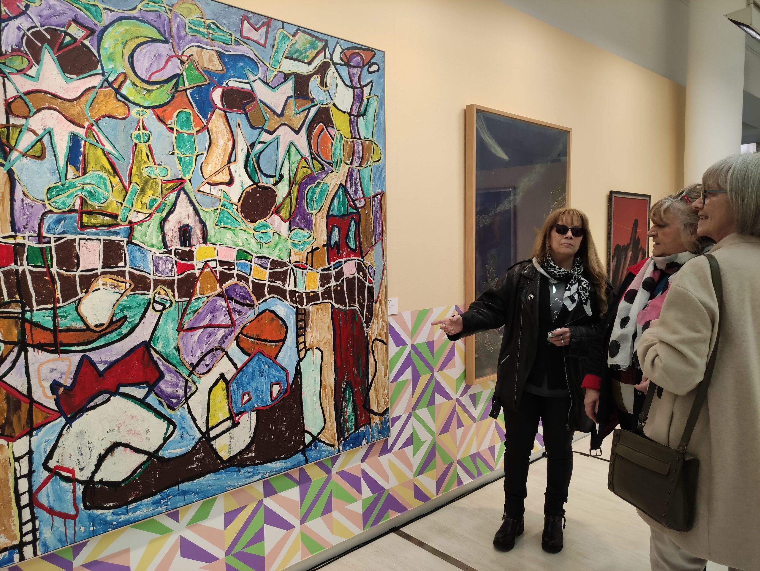 La sala Juana Francés de la Casa de la Mujer recupera del archivo municipal la obra de mujeres artistas de los 70 y 80. Noticia. Ayuntamiento de Zaragoza