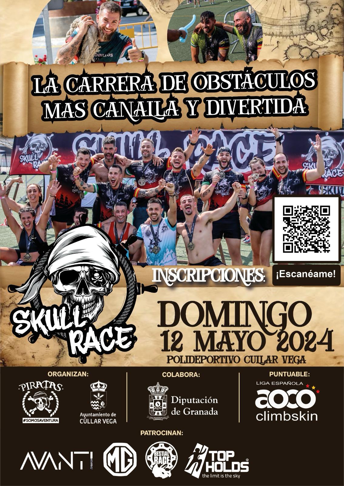 Más de 400 deportistas de toda España participarán en la II Carrera de obstáculos ‘Skull Race’ de Cúllar Vega