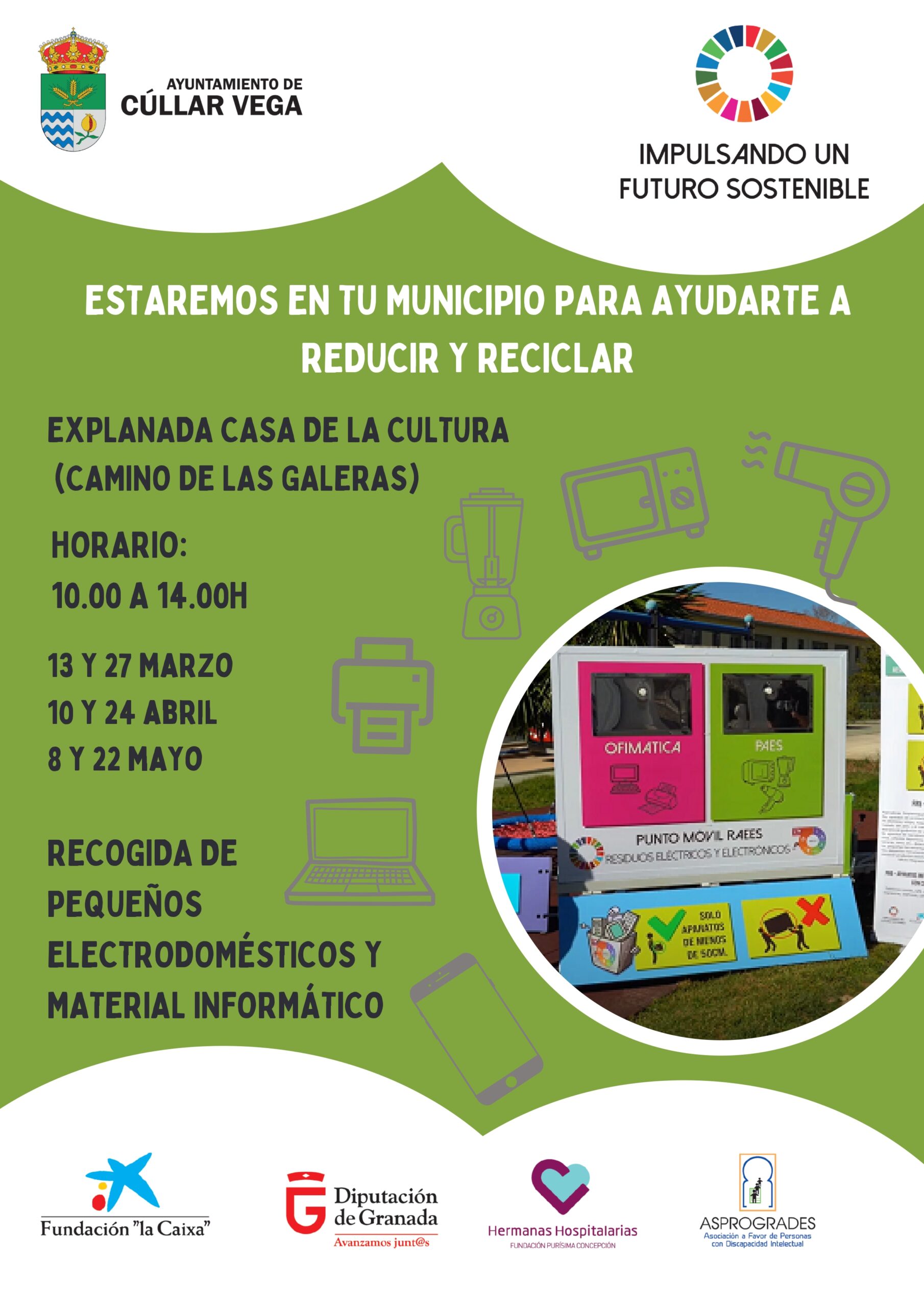 Punto Limpio Móvil de marzo a mayo de 2024