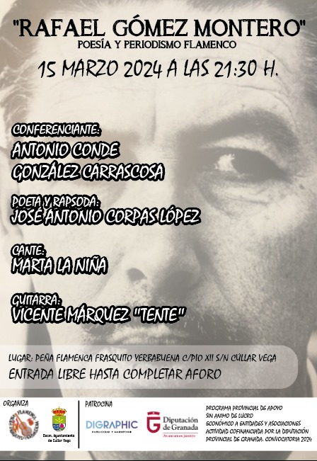 "Rafael Gómez Montero" poesía y periodismo flamenco