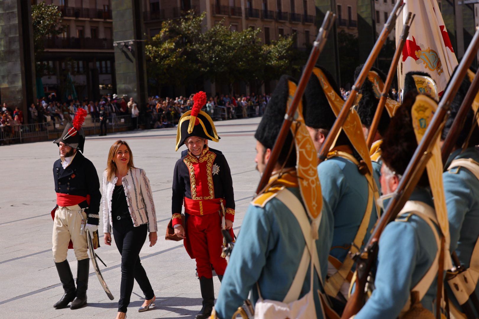 Zaragoza celebra la VI Recreación de Los Sitios. Noticia. Ayuntamiento de Zaragoza