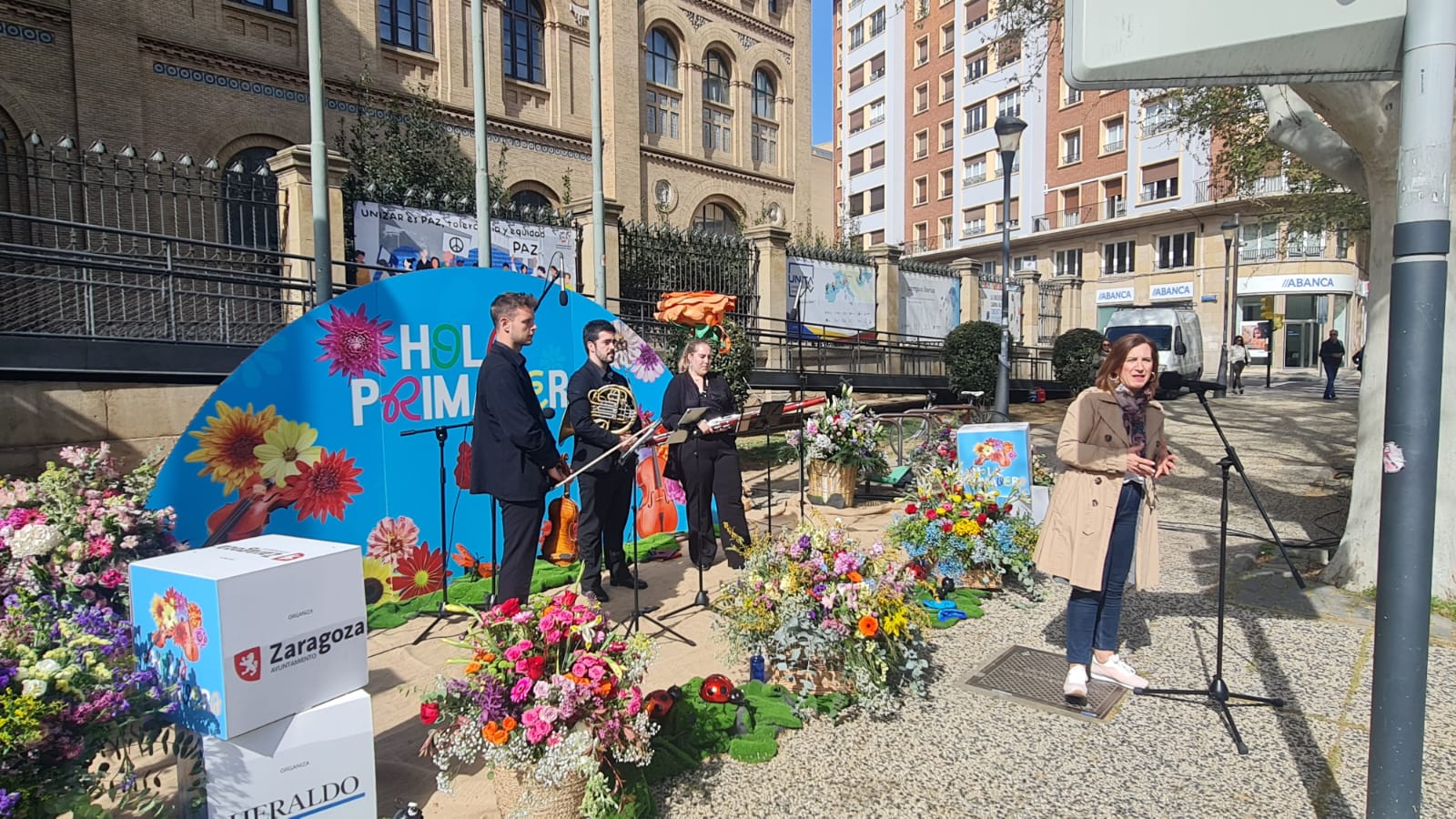 Zaragoza da la bienvenida a la primavera con música clásica. Noticia. Ayuntamiento de Zaragoza